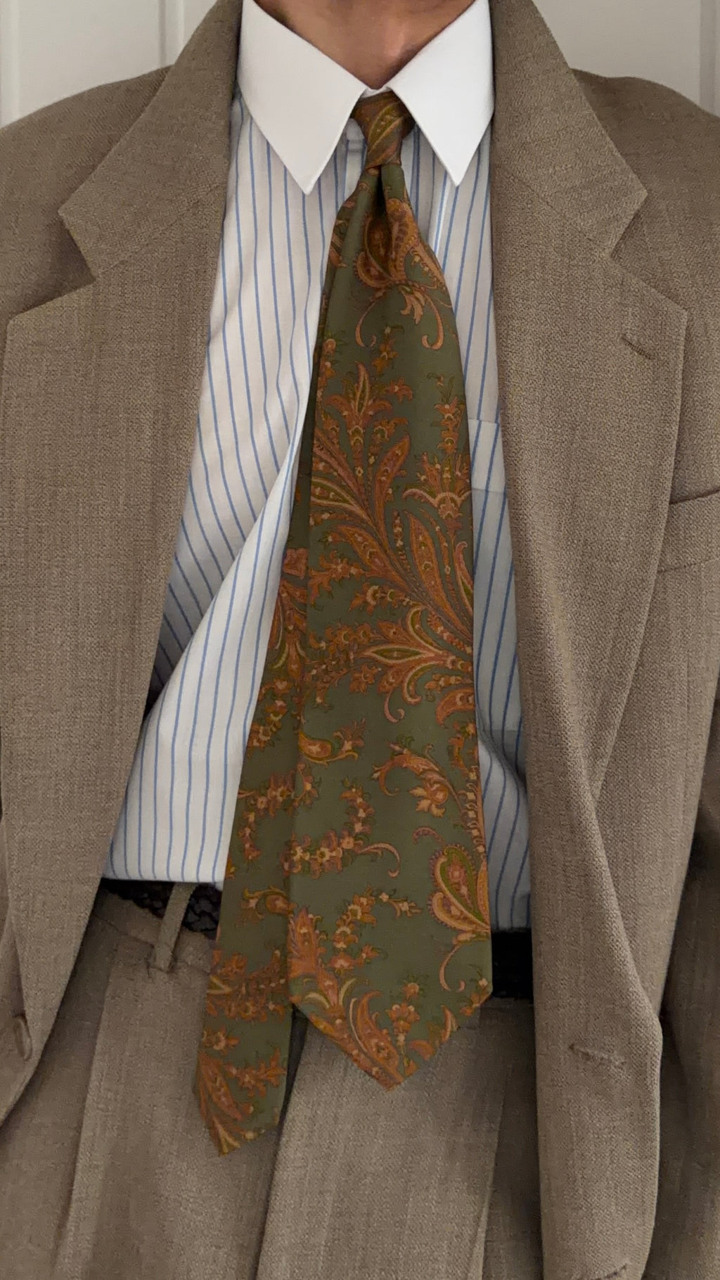 Giorgio Armani Black Label 1990s Silk Tie