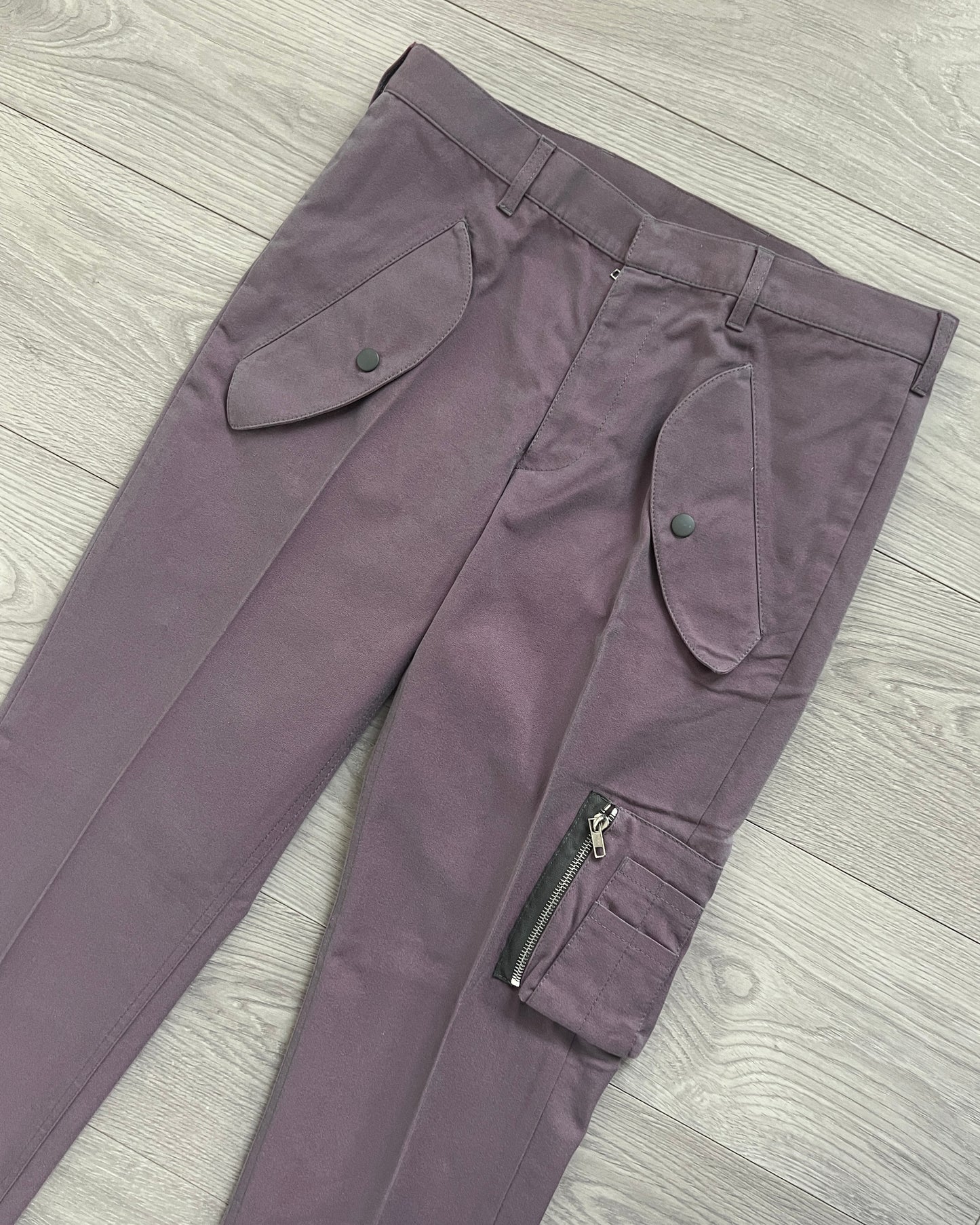 Miu Miu Early 00s MA1 Pocket Pleat Trousers - Size 31