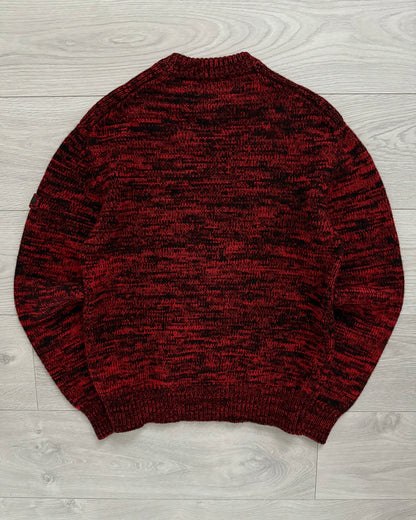 Prada Mainline AW2011 Marled Wool Cashmere Knit Sweater - Size S