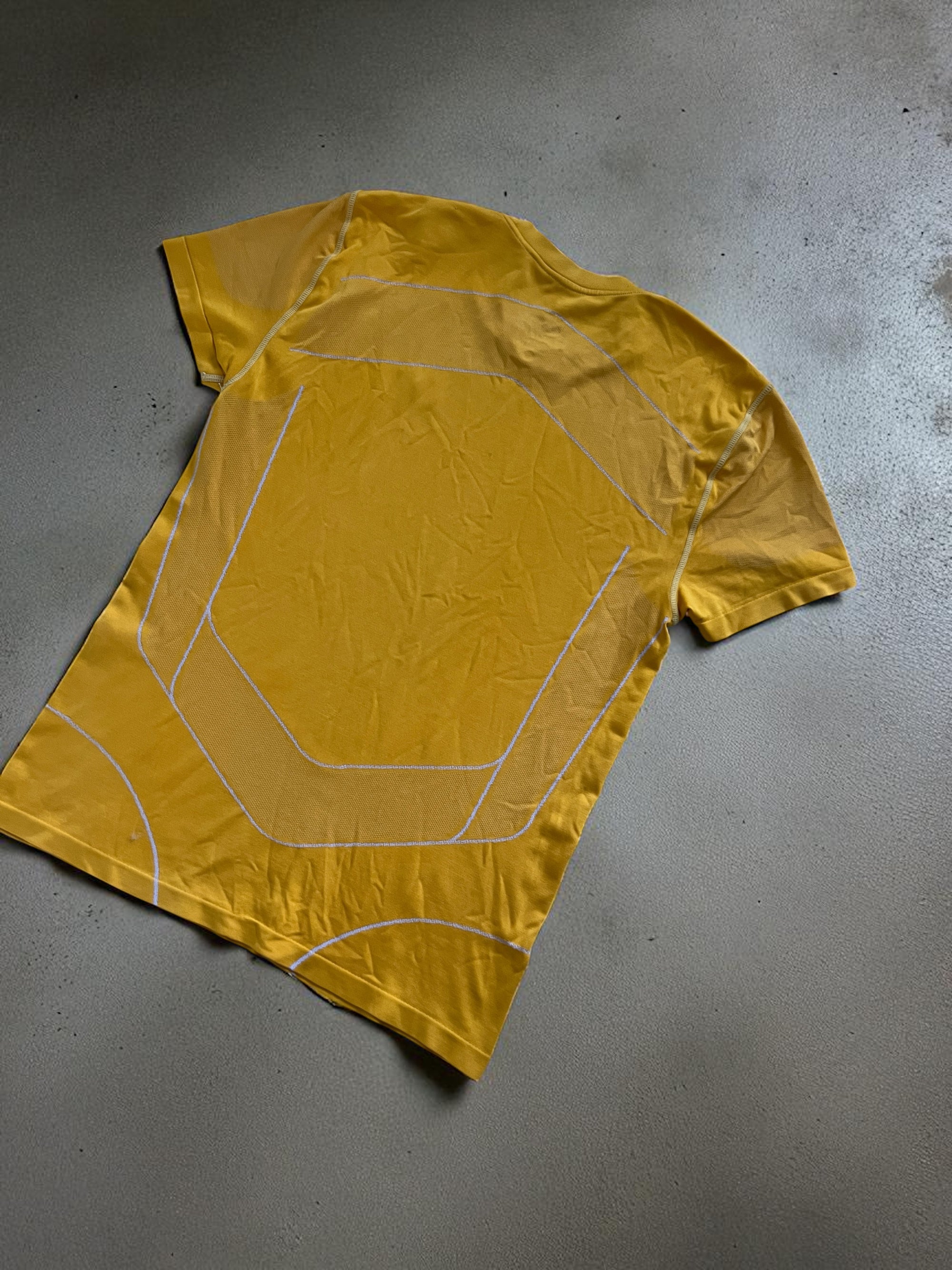 Nike 2010' Dri-Fit Technical T-Shirt Yellow - Size S