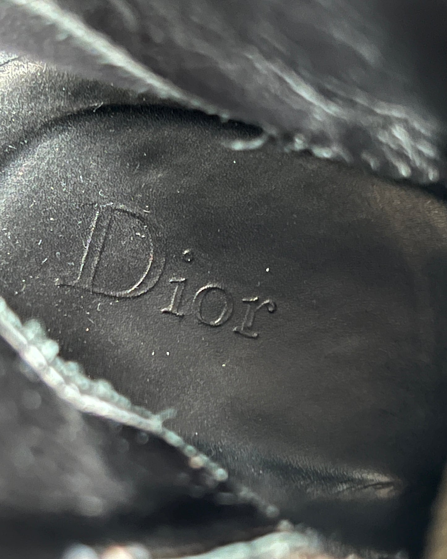 Dior Homme by Hedi Slimane AW2007 Navigate Suede Western Boots - Size US10