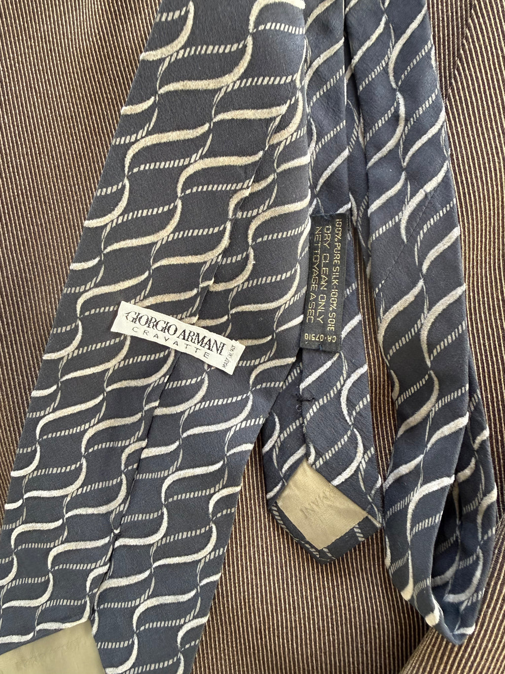 Giorgio Armani 1990s Silk Tie