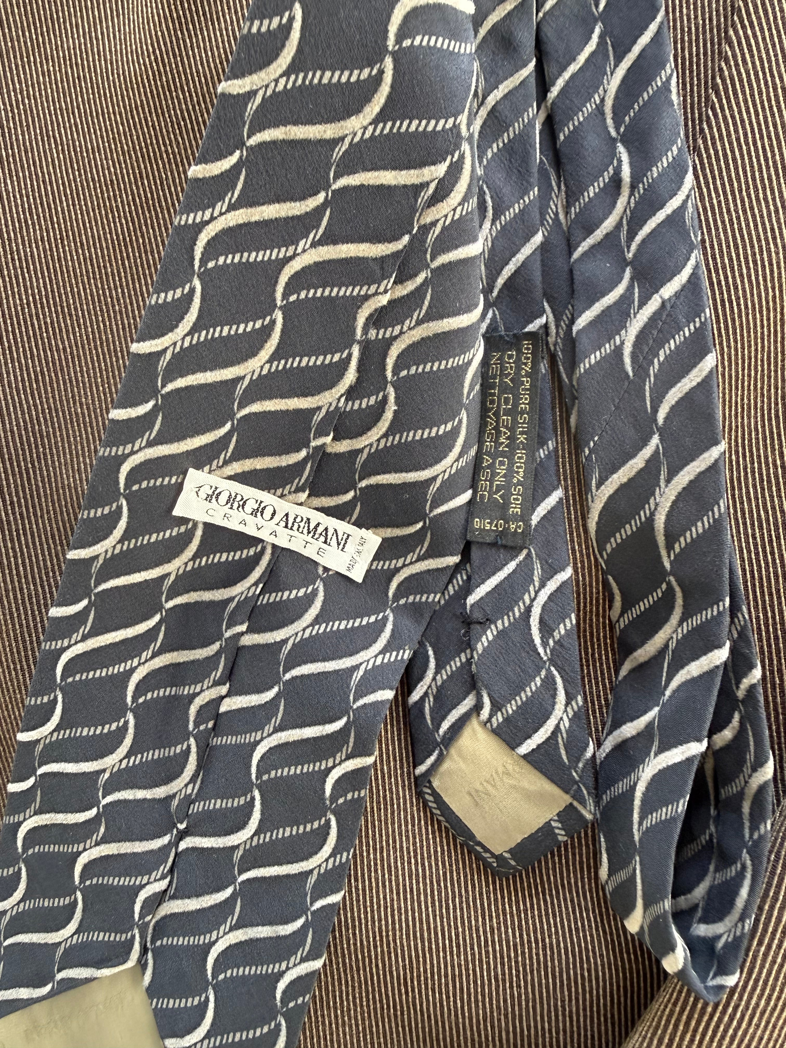 Giorgio Armani 1990s Silk Tie