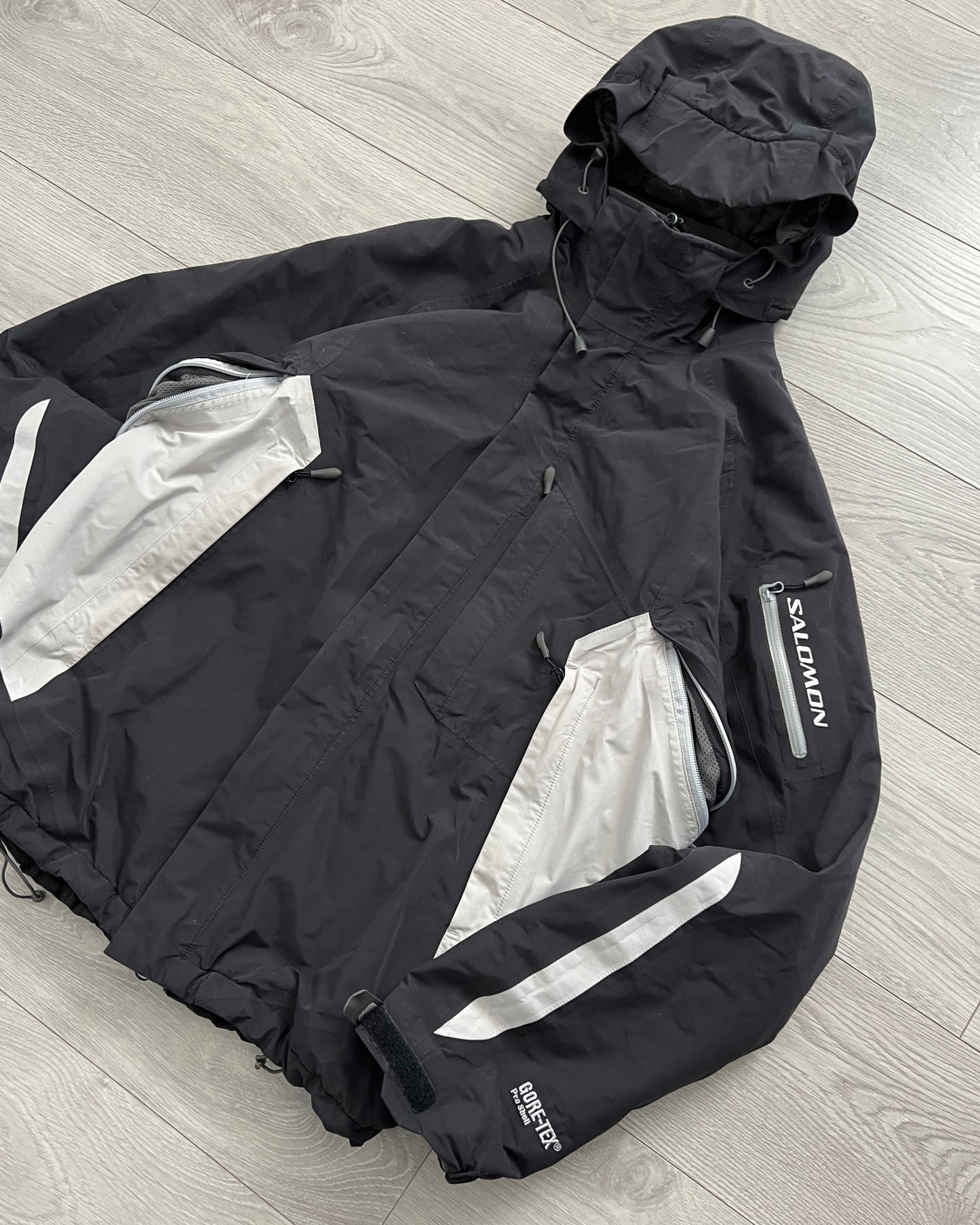 Salomon 00s Gore-Tex Pro Technical Panelled Insulated Jacket - Size L