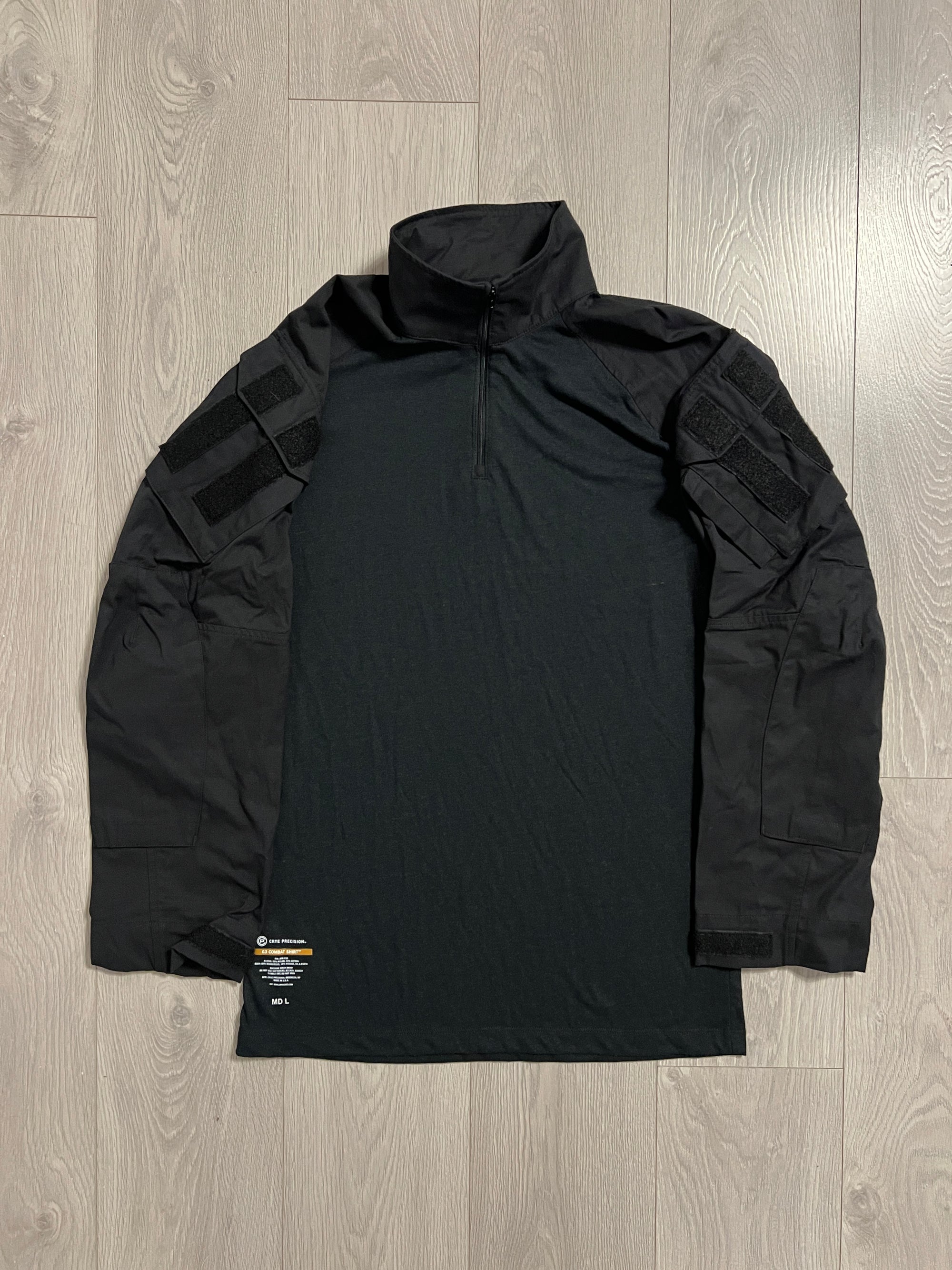 Crye Precision G3 Combat Shirt Black - Size XS, S & M