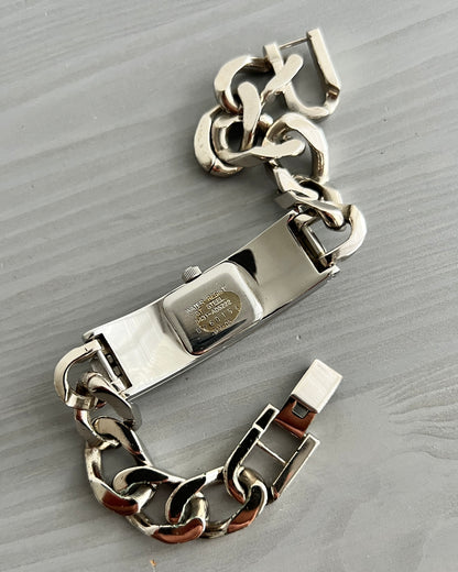 Jean Paul Gaultier 00s Stainless Steel Watch Bracelet