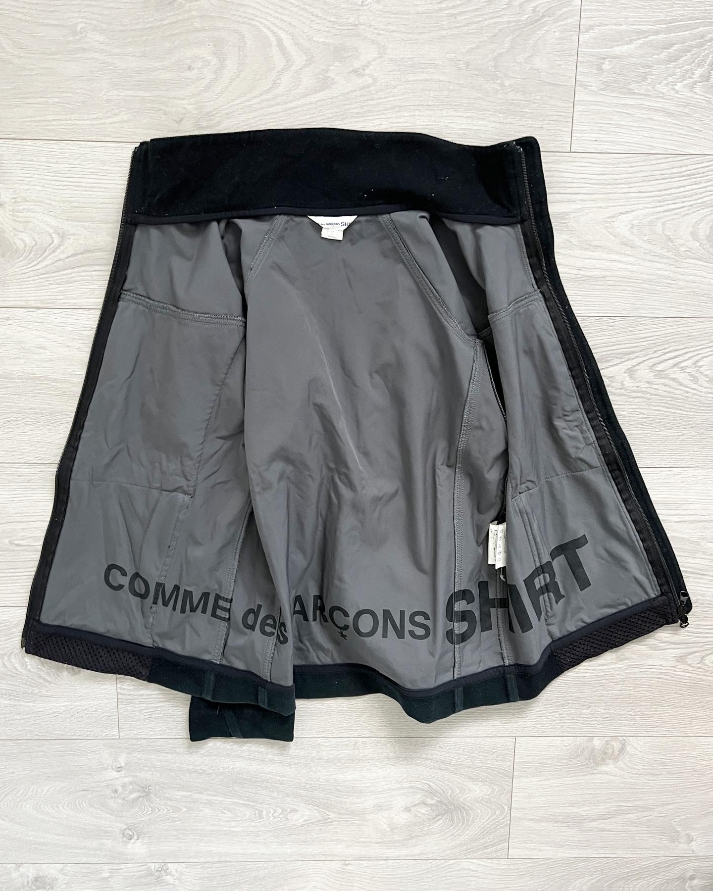 Comme Des Garcons Shirt 2009 Technical Mesh Pocket Jacket - Size S 