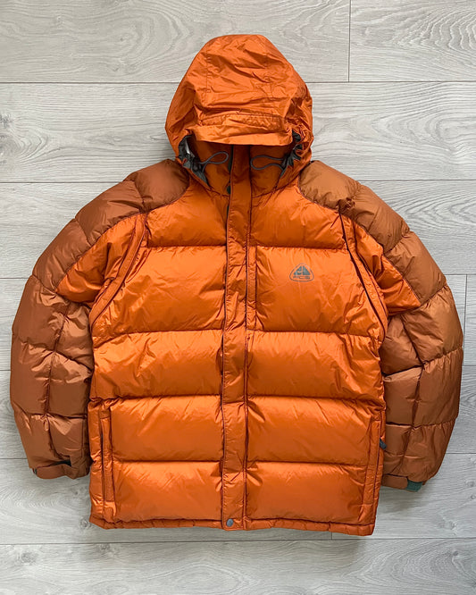 Nike ACG 00s Lungs Era Goose Down Nylon Tech Puffer Jacket - Size XXL