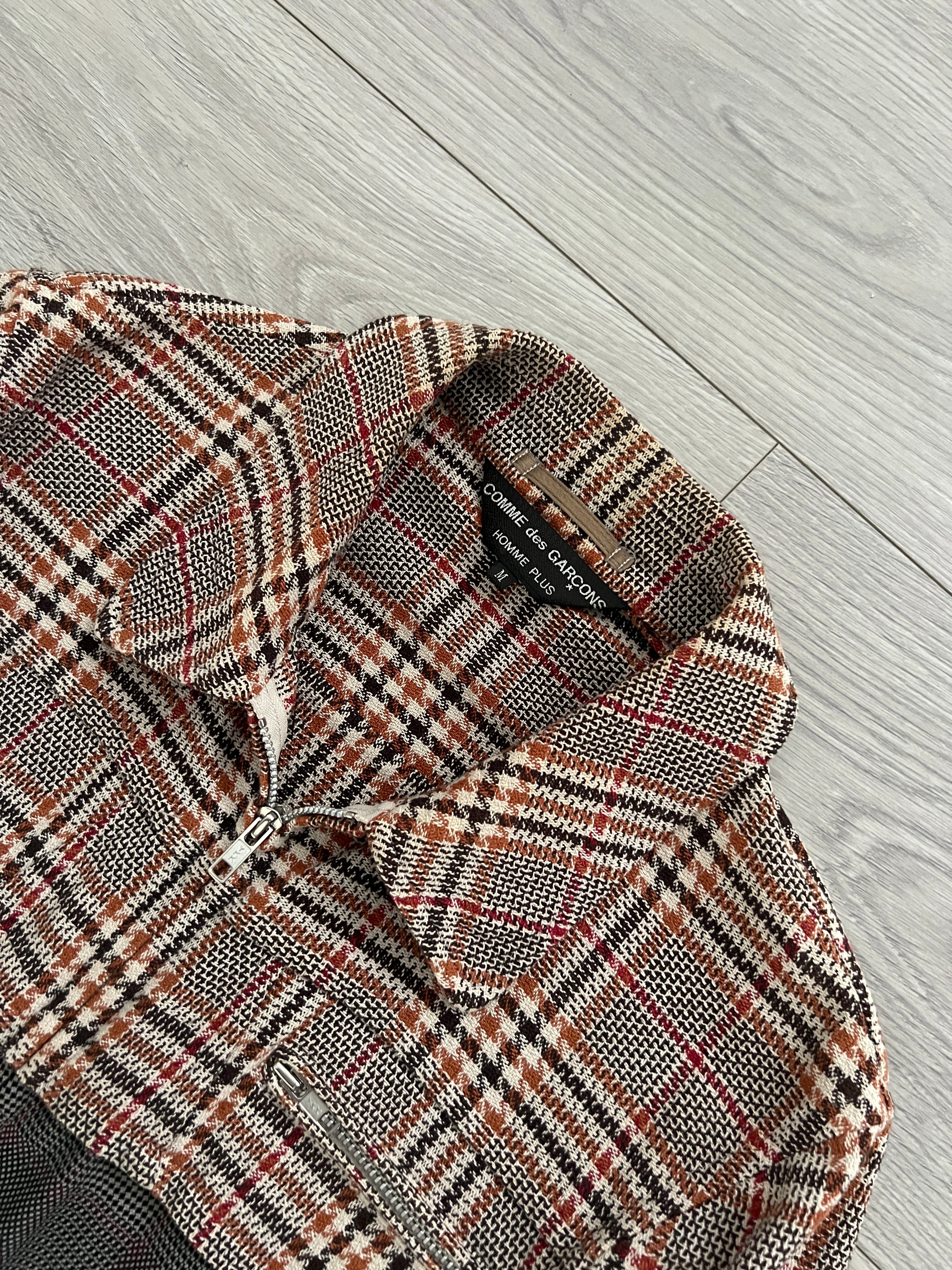 Comme Des Garcons Homme Plus AW2001 Check Jacket - Size S