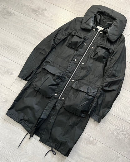 Helmut Lang SS2000 Pillow Neck Parachute Cargo Coat - Size S