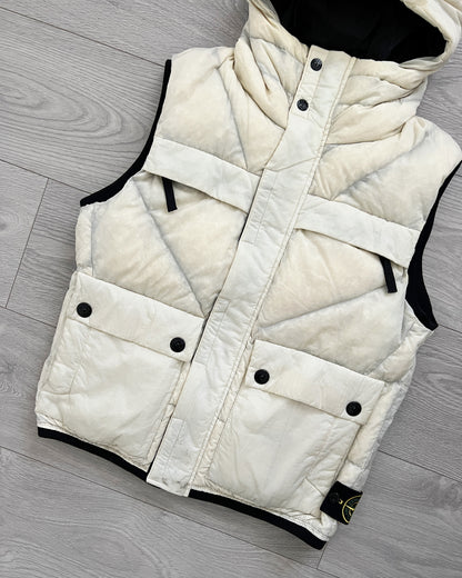 Stone Island AW2009 Opaque Nylon Tela Puffer Vest - Size S