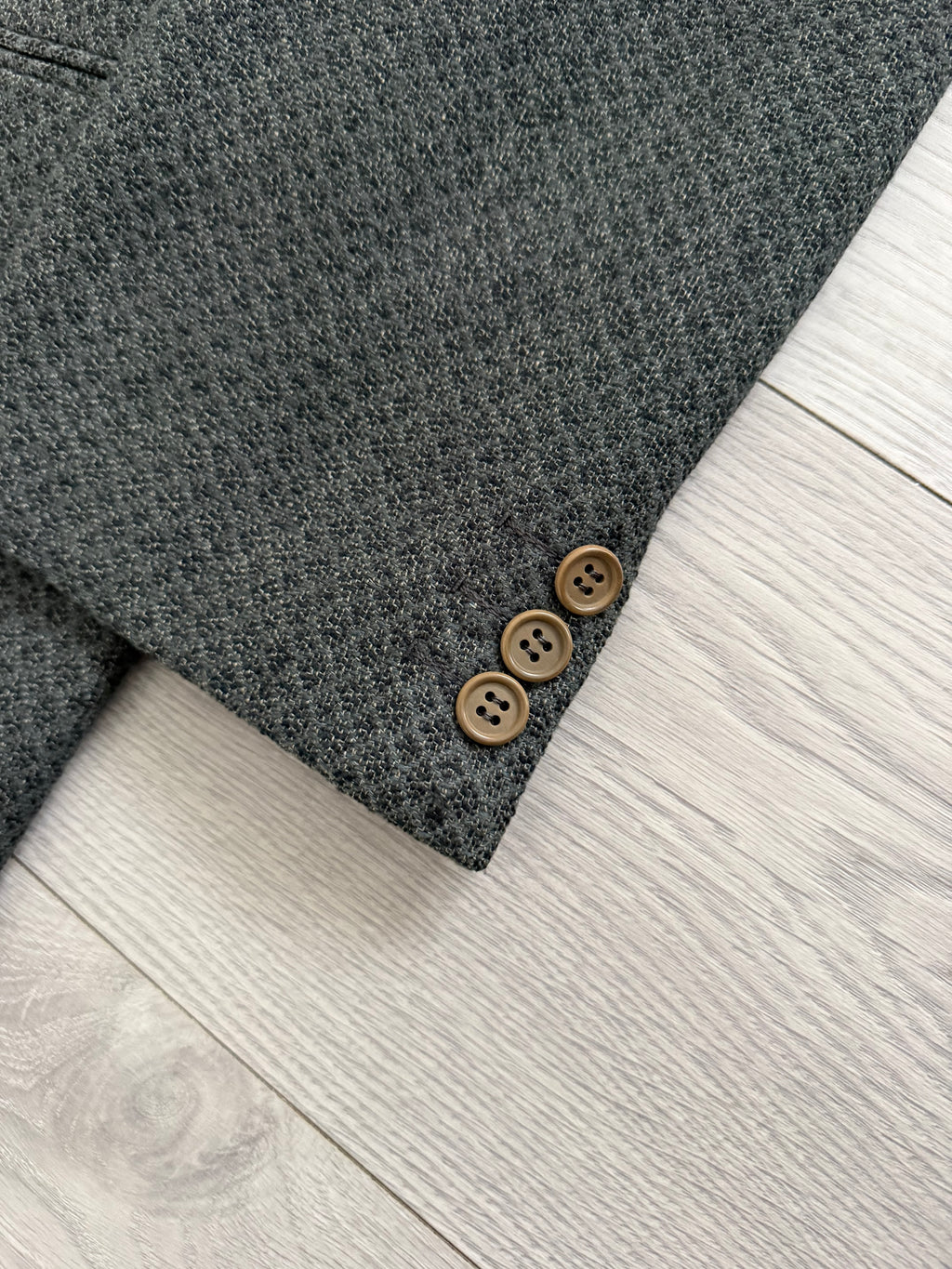 Giorgio Armani Mani 1980s 3B Textured Wool Sport Jacket Blazer - Size XXL