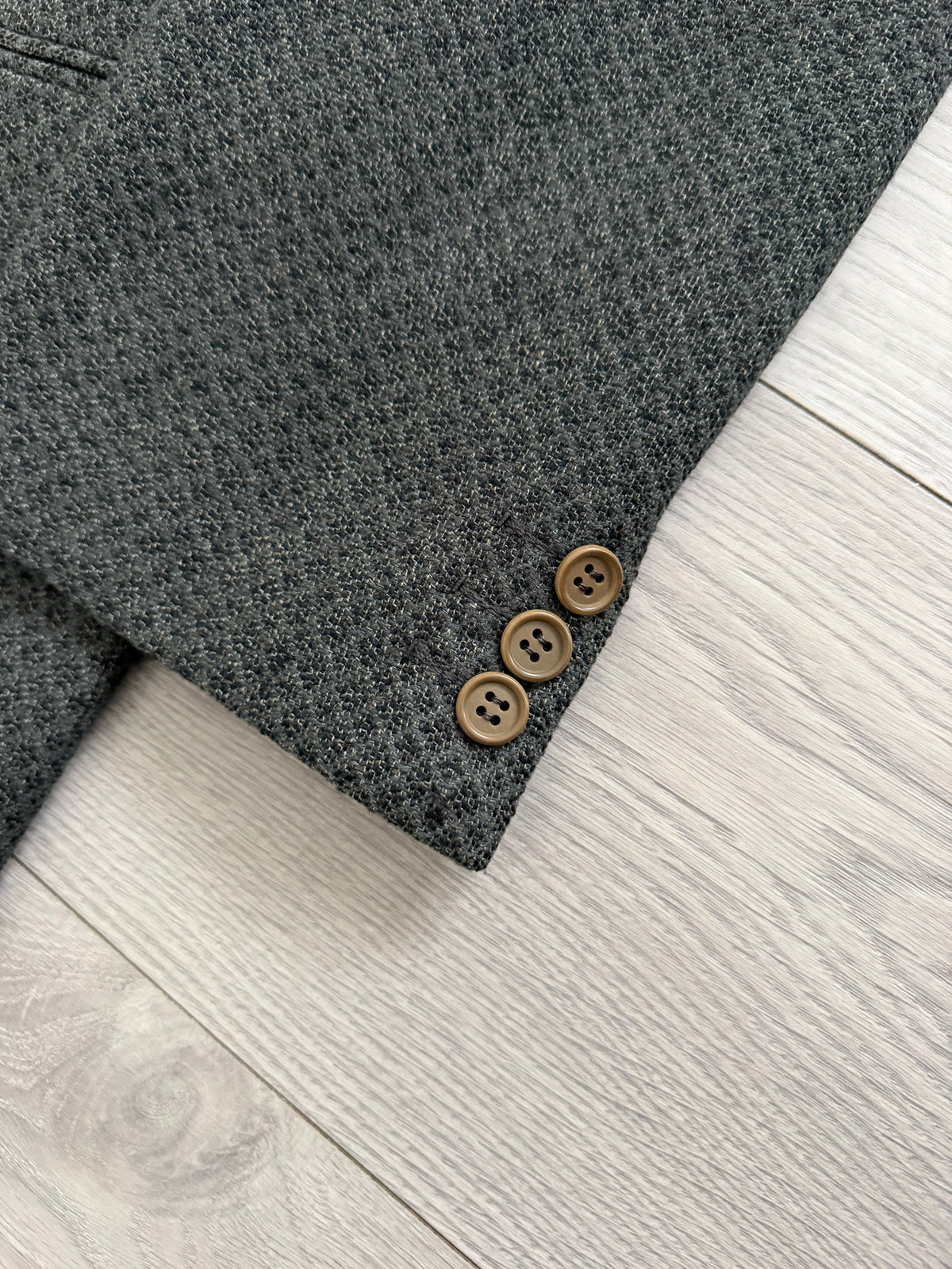 Giorgio Armani Mani 1980s 3B Textured Wool Sport Jacket Blazer - Size XXL