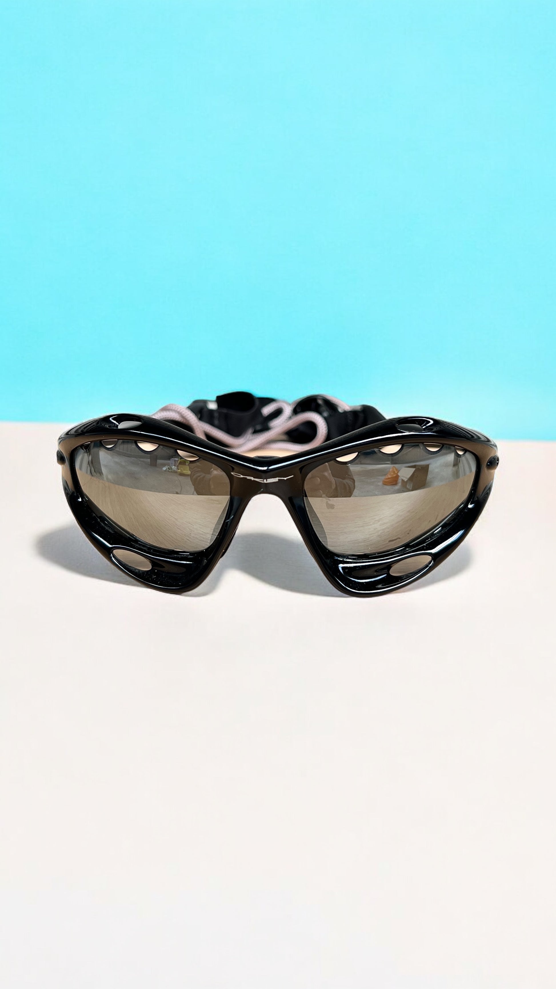 Oakley 2000 Gen 1 Water Jacket Sunglasses Jet Black/Black Full Set Oakley 2000 Gen 1 Water Jacket Sunglasses Jet Black/Black Full Set