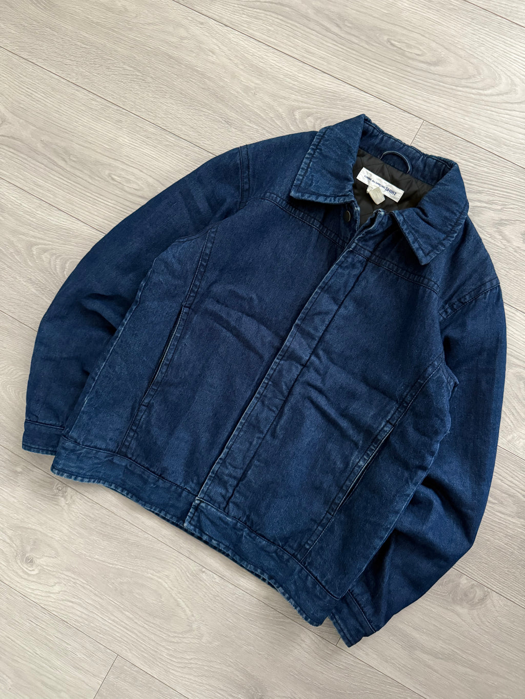 Comme Des Garcons SHIRT 2008 Padded Denim Jacket - Size S