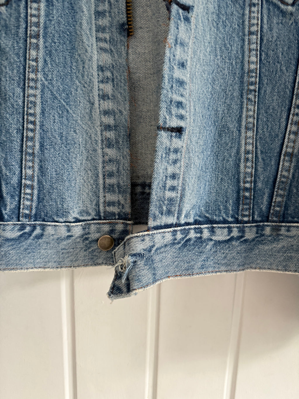 Maison Martin Margiela SS2002 Artisanal Line (0)(10) Reconstructed Denim Patchwork Jacket - Size L