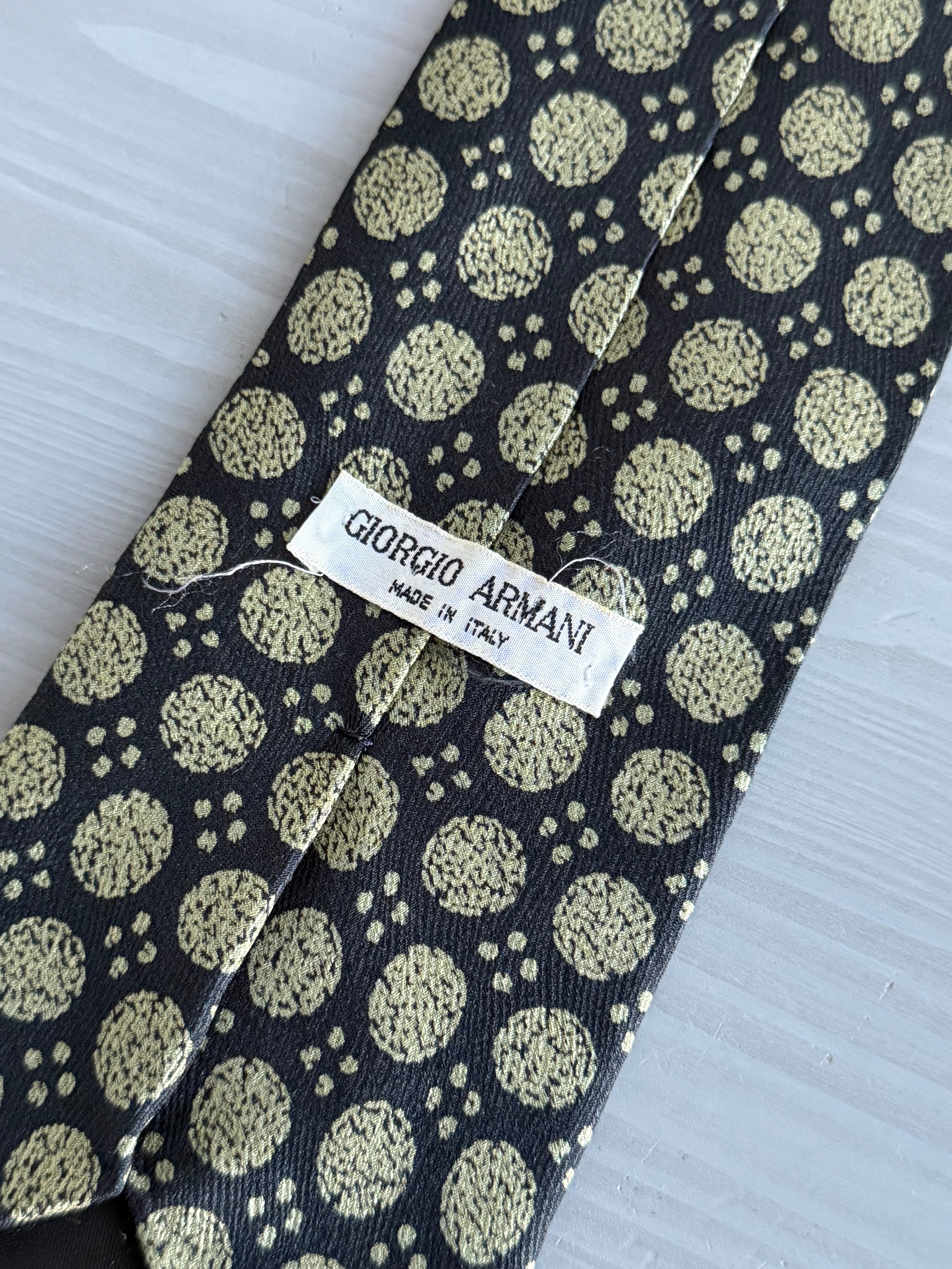 Giorgio Armani 1990s Silk Tie
