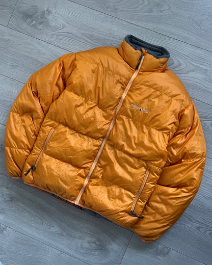 Montbell 00s Orange Down Puffer Jacket - Size S