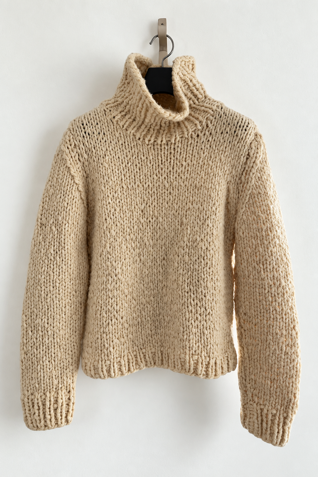 Martin Margiela FW2004 Oversized Neck Chunky Knit Sweater - Size M