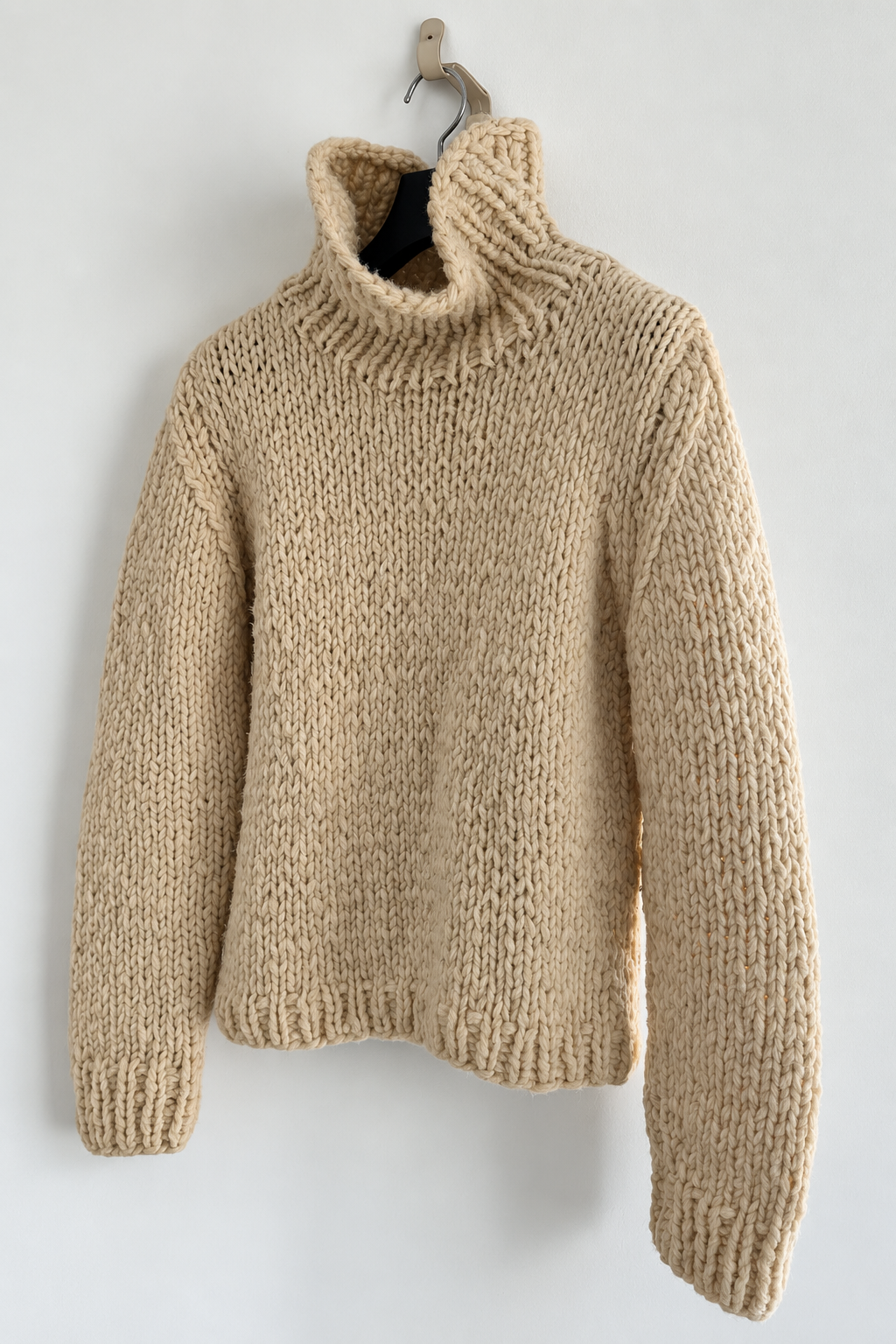 Martin Margiela FW2004 Oversized Neck Chunky Knit Sweater - Size M