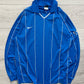 Nike 00s Vintage Striped Football Long Sleeve Jersey - Size M