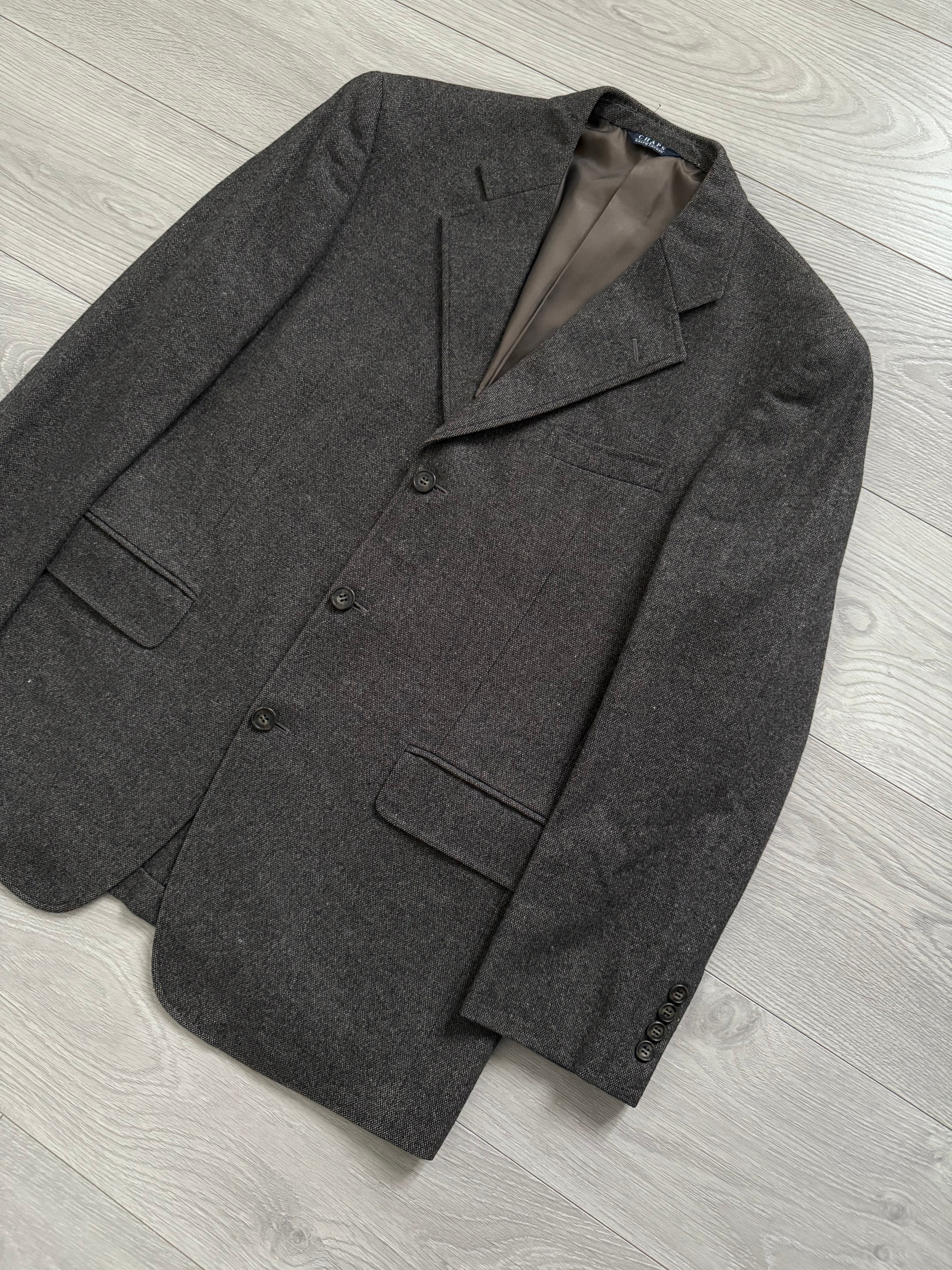 Chaps Ralph Lauren 1990s Wool 3B Sports Jacket - Size L