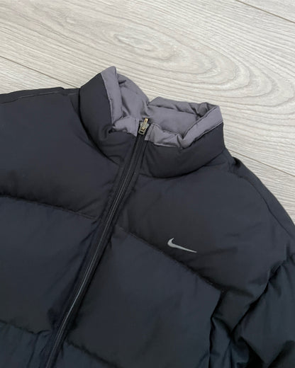 Nike 00s Reversible Down Puffer Jacket - Size S