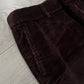 Maison Martin Margiela FW2003 Jumbo-Corduroy Burgundy Trousers - Size 36