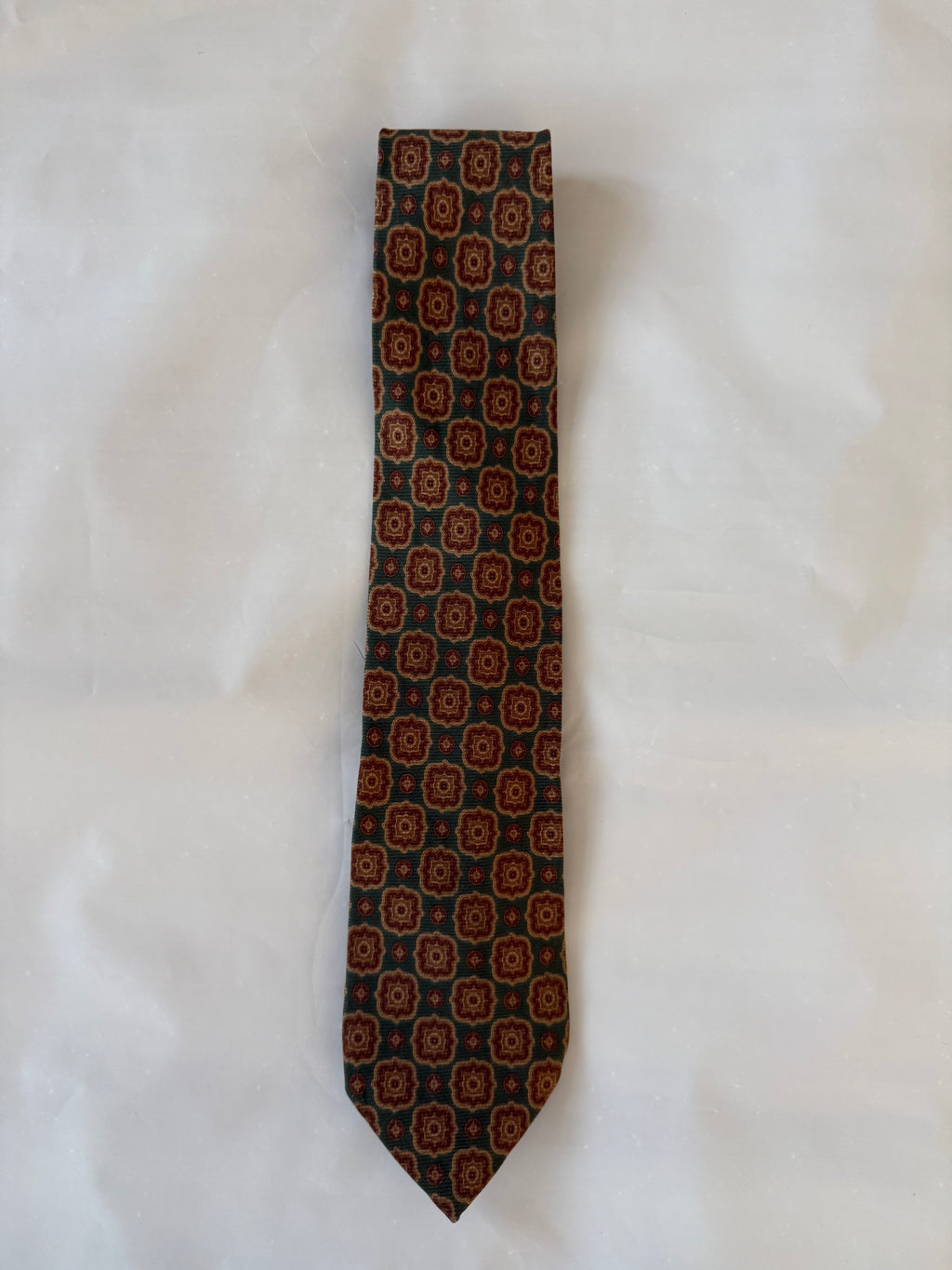 Angero Emiliani 1990s Silk Tie Made in Italy