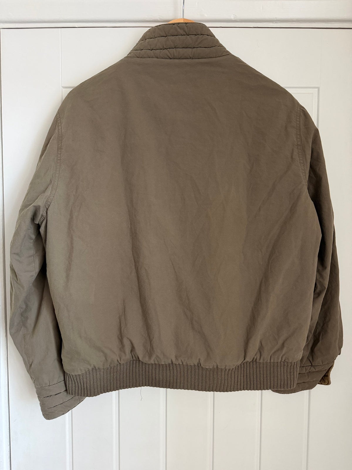 Valentino 1980s Padded Cotton Bomber Jacket - Size S