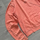 Final Home 1990s Thunder Stitch Coral Sweater - Size S