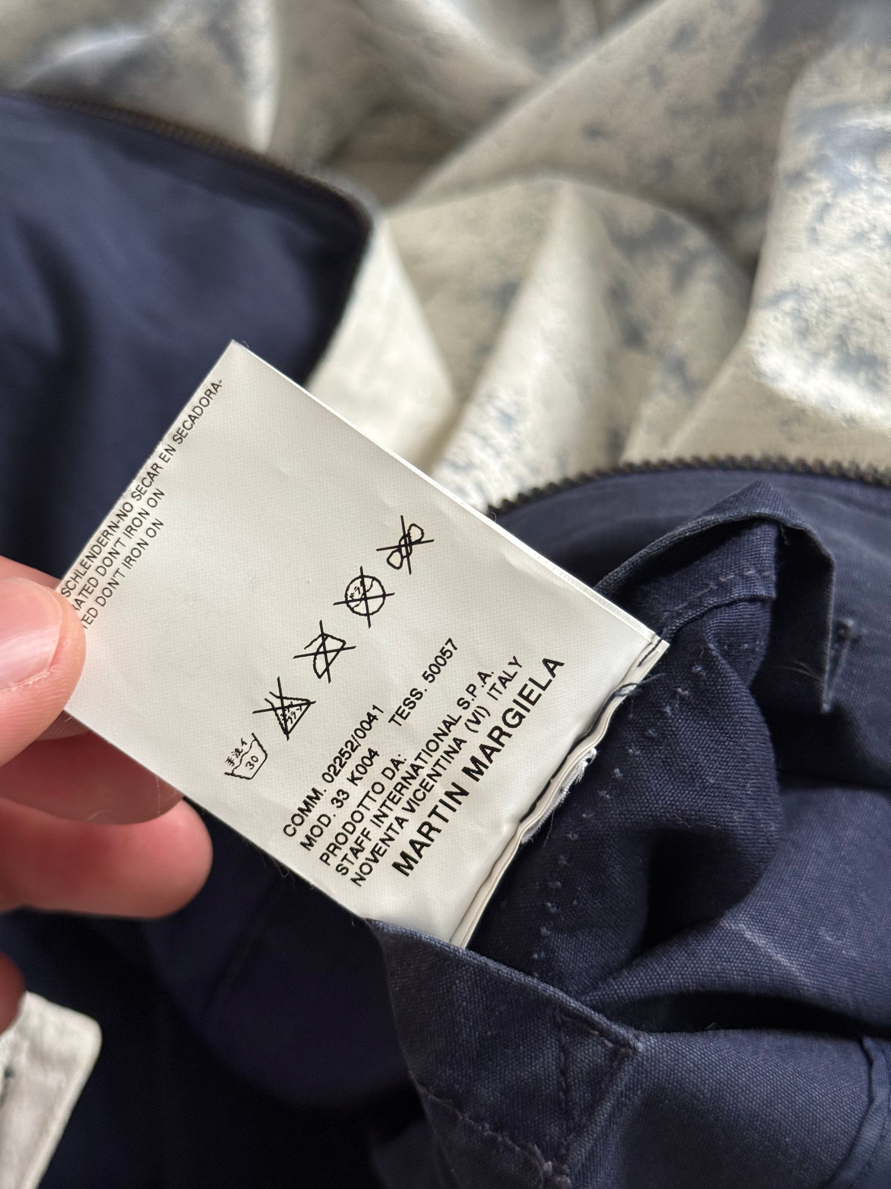 Maison Martin Margiela SS2004 Artisanal Line (0)(10) Painted Military Jacket - Size L