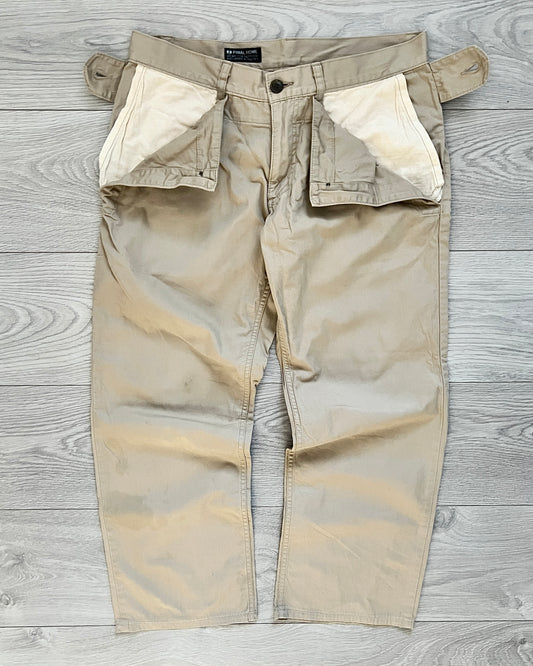 Final Home 00s Double-Layered Pocket Pants - Size 30