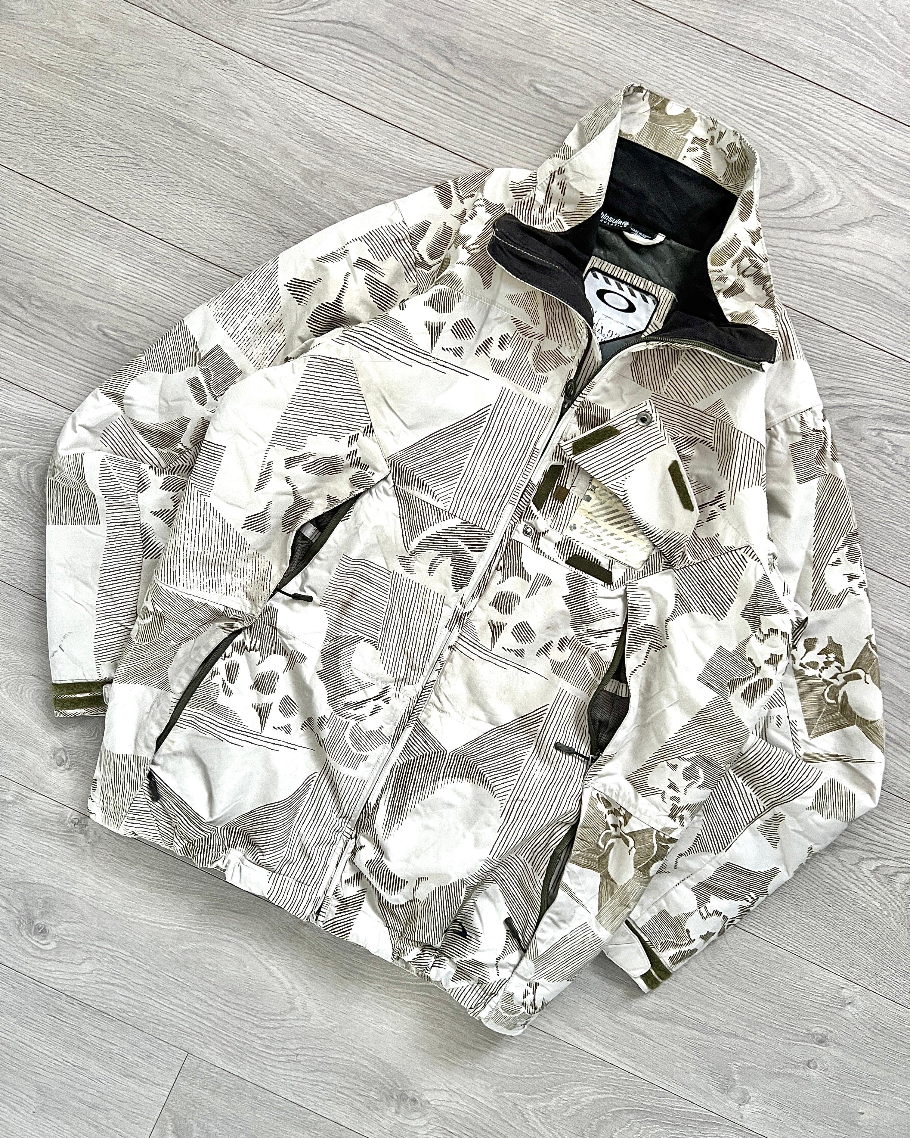 Oakley FW2008 Magnetic Hood Flasher Pocket Waterproof Vent Jacket - Size M