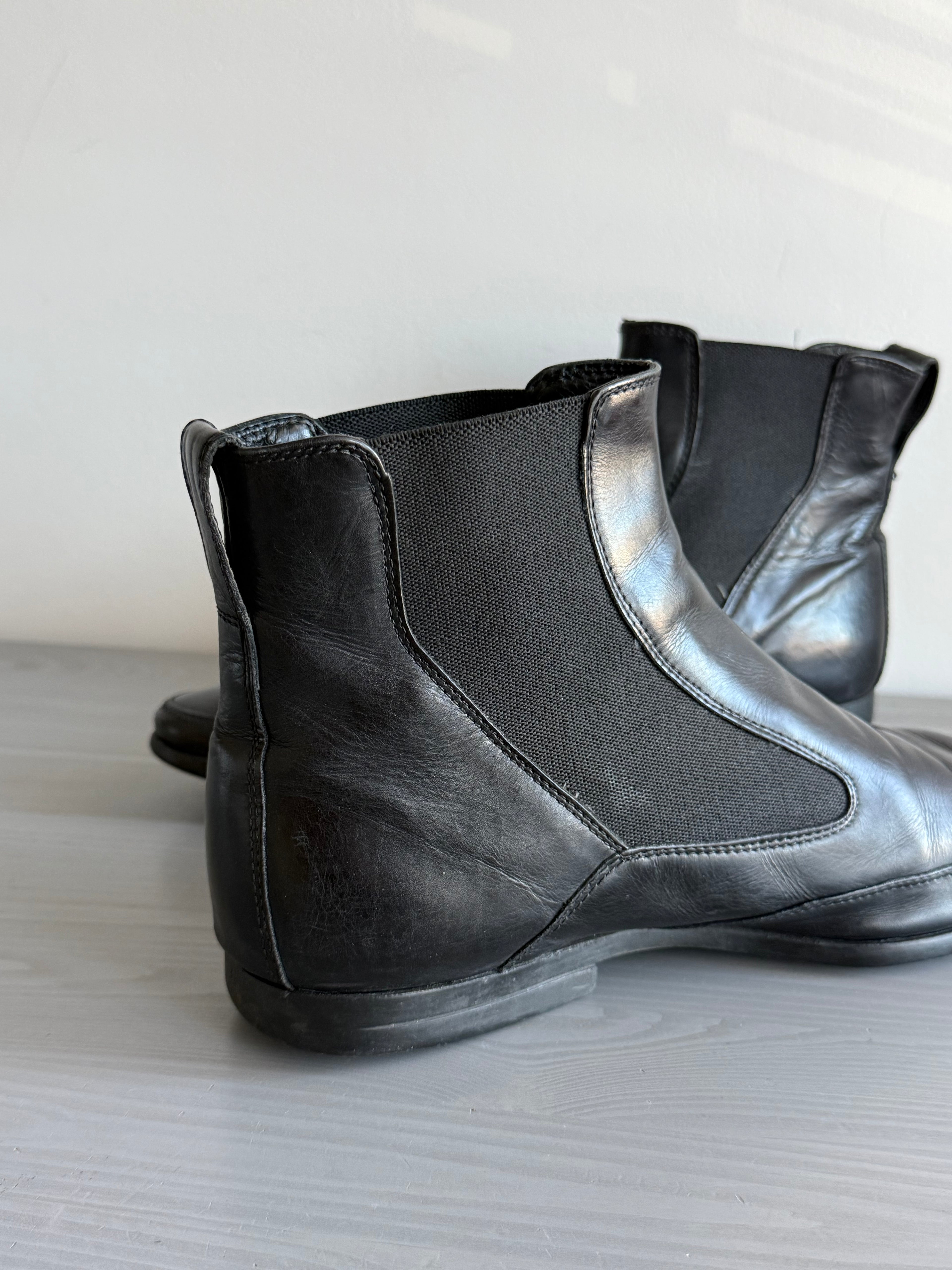 Dior Homme by Hedi Slimane AW2006 Leather Boots - Size EU42/UK8/US9