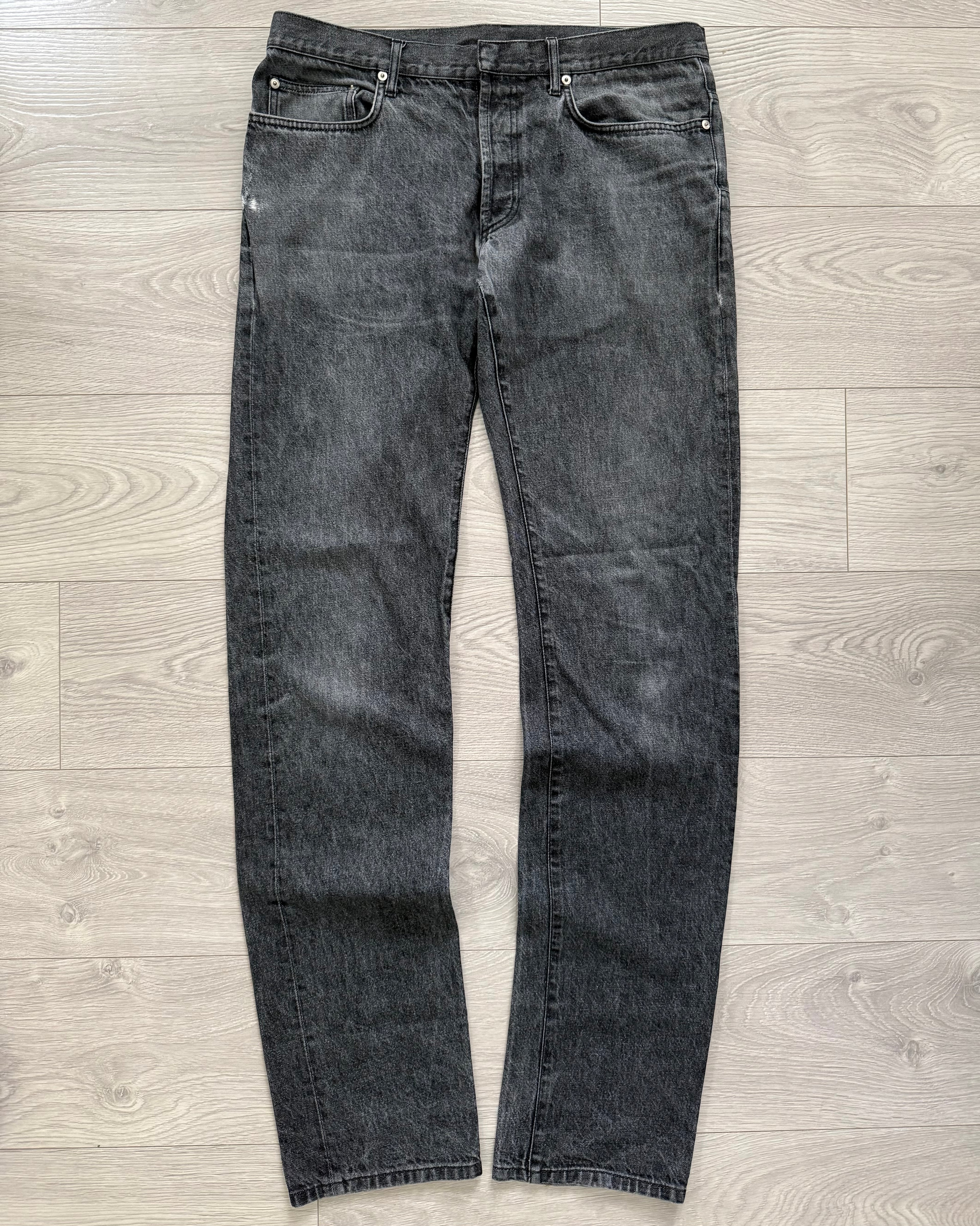 Dior Homme by Hedi Slimane Grey Denim Jeans - Size 36