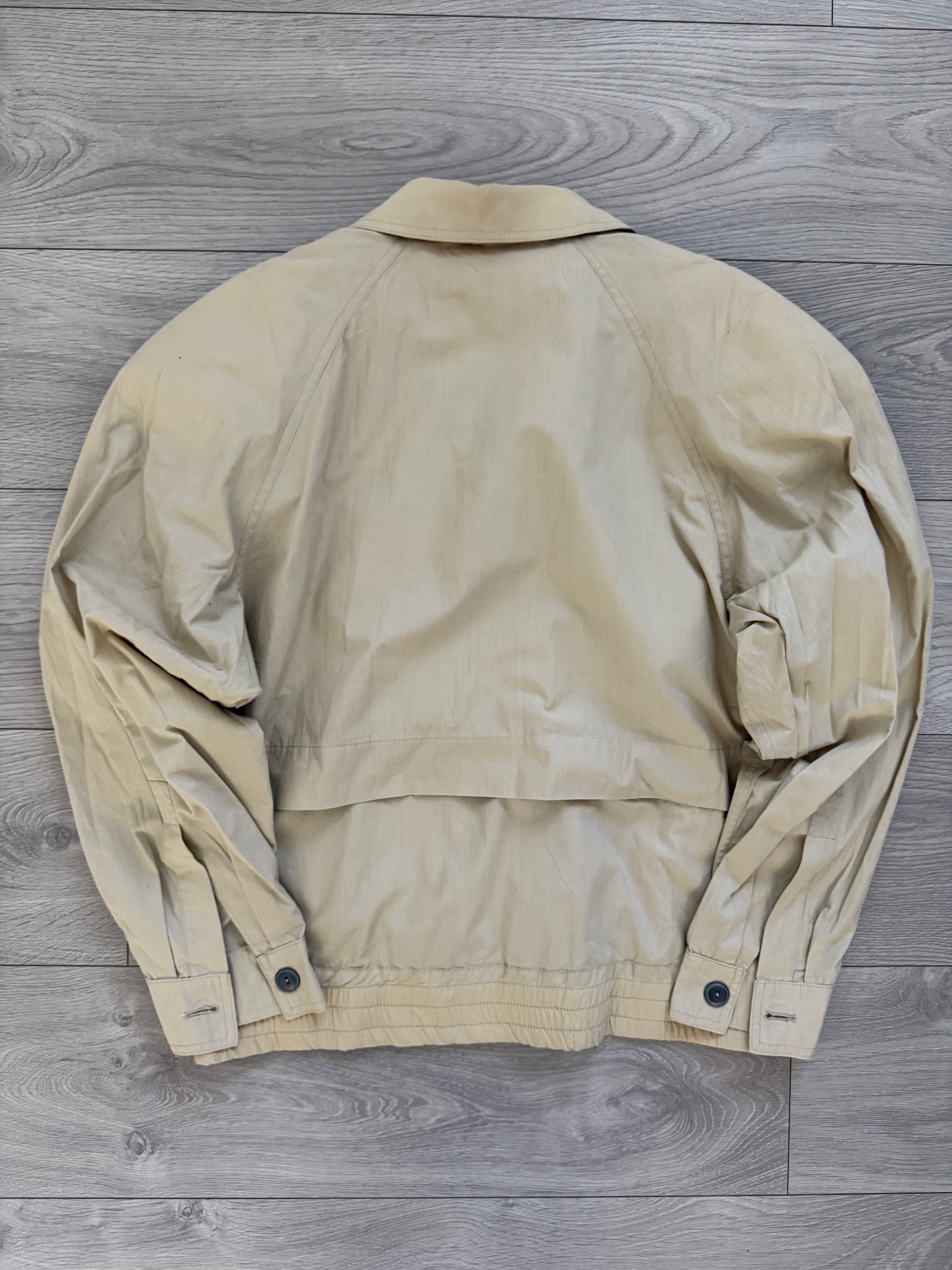 Valentino 1980s Zip Front Harrington Bomber Jacket - Size S
