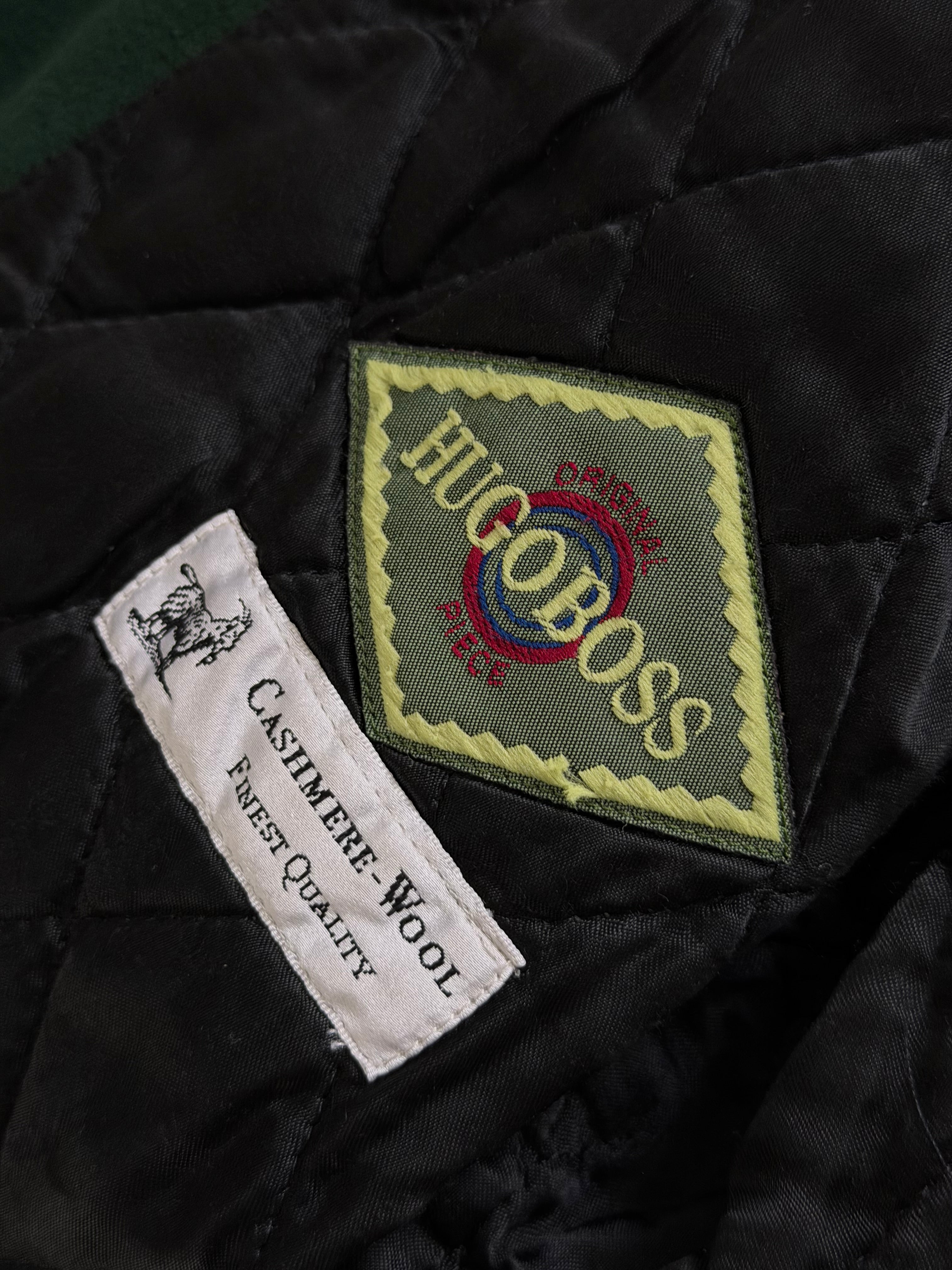 Hugo Boss 1980s Wool Cashmere Bomber Jacket - Size M