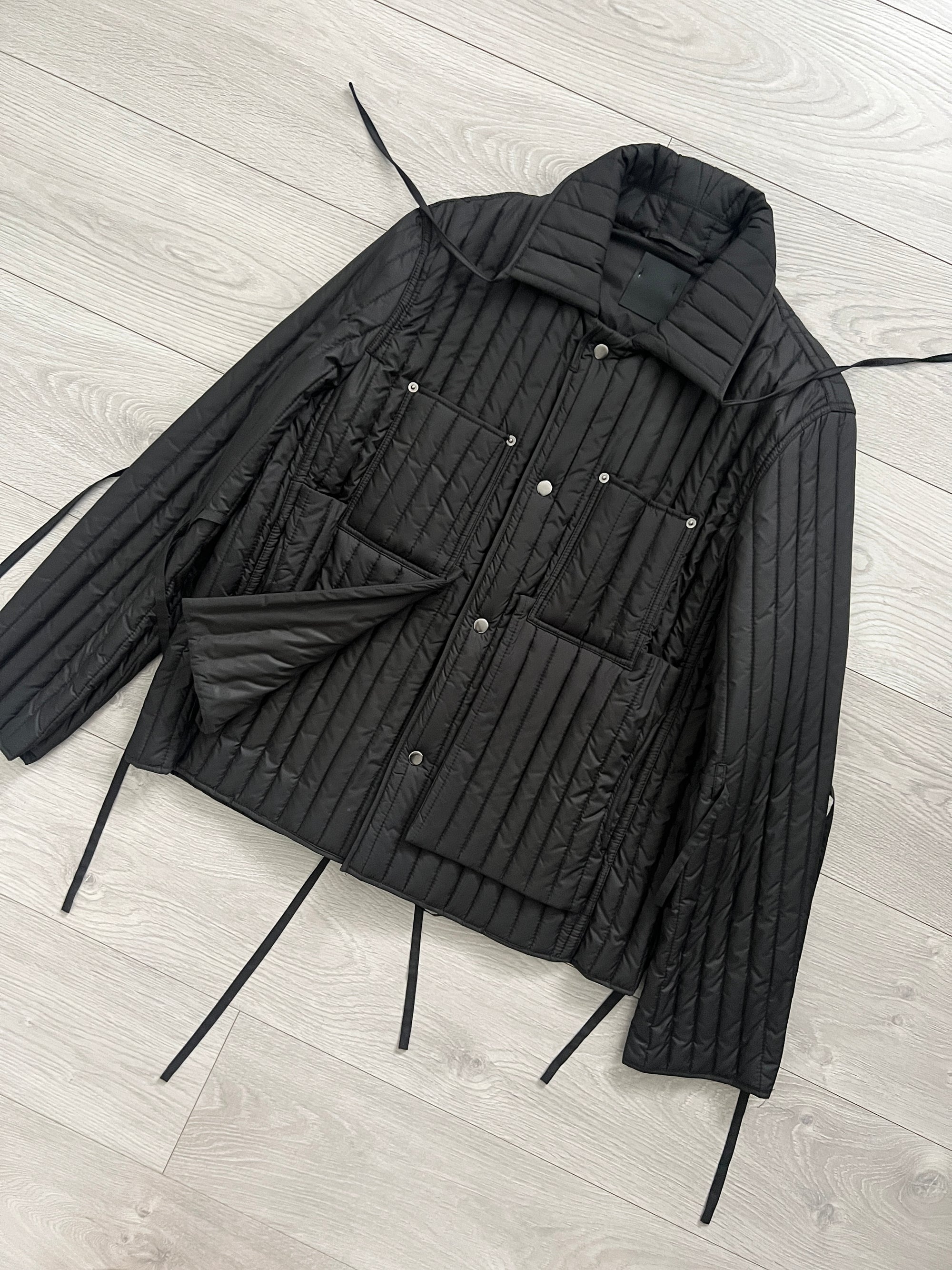 Craig Green SS2015 Quilted Padded Laced Workwear Jacket - Size L
