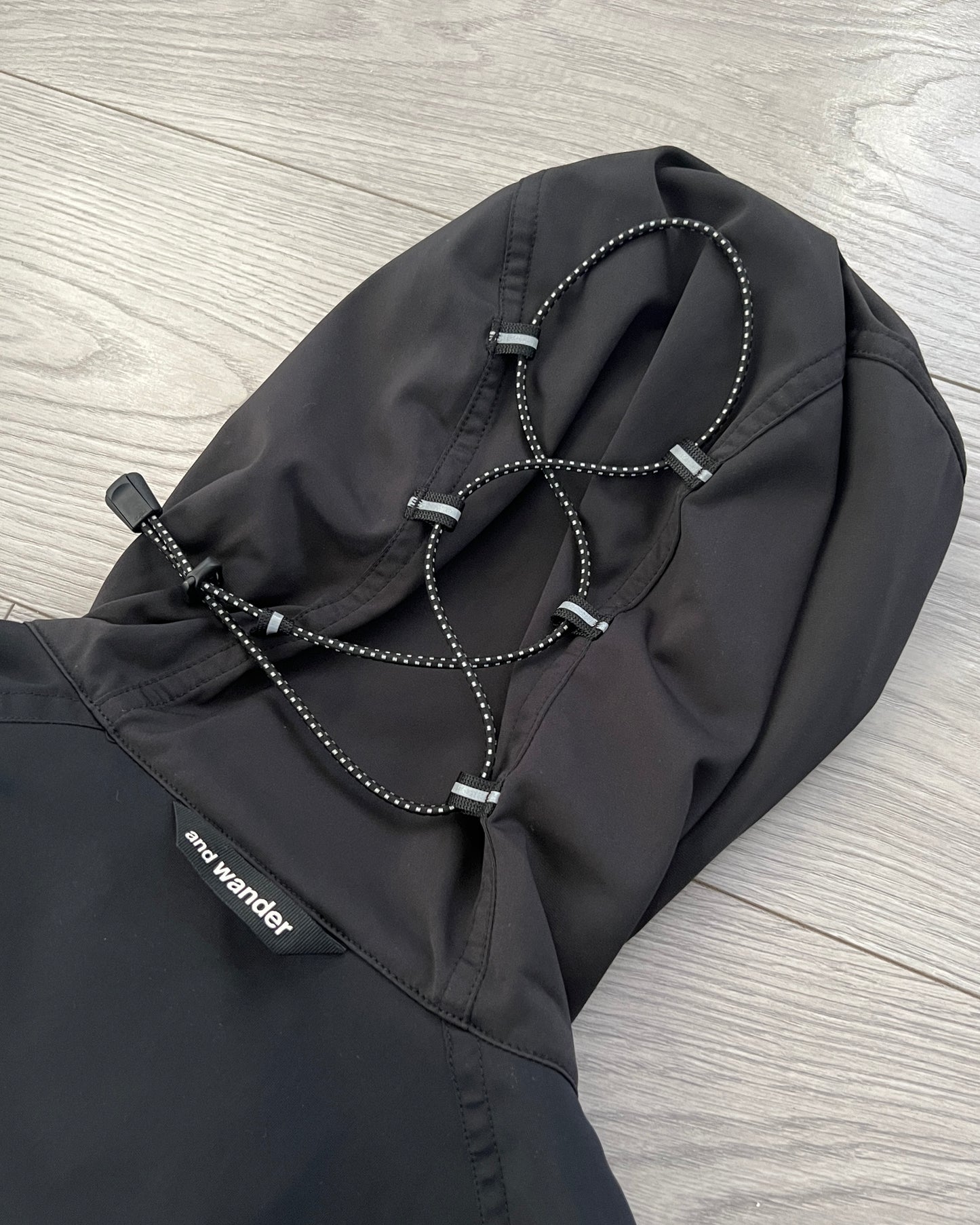 And Wander Technical Windproof Water Repellent Reflective Jacket - Size M