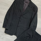 Issey Miyake 1990s Gabardine Textured Pleated Suit - Size M Jacket / 30" Waist