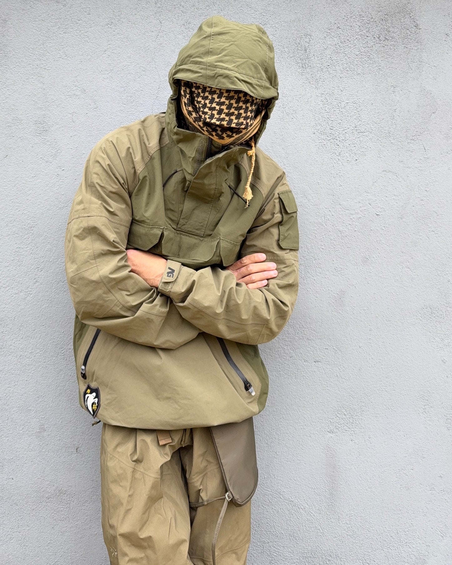 Burton Analog 00s Gore-Tex Military Tactical Waterproof Anorak - Size M