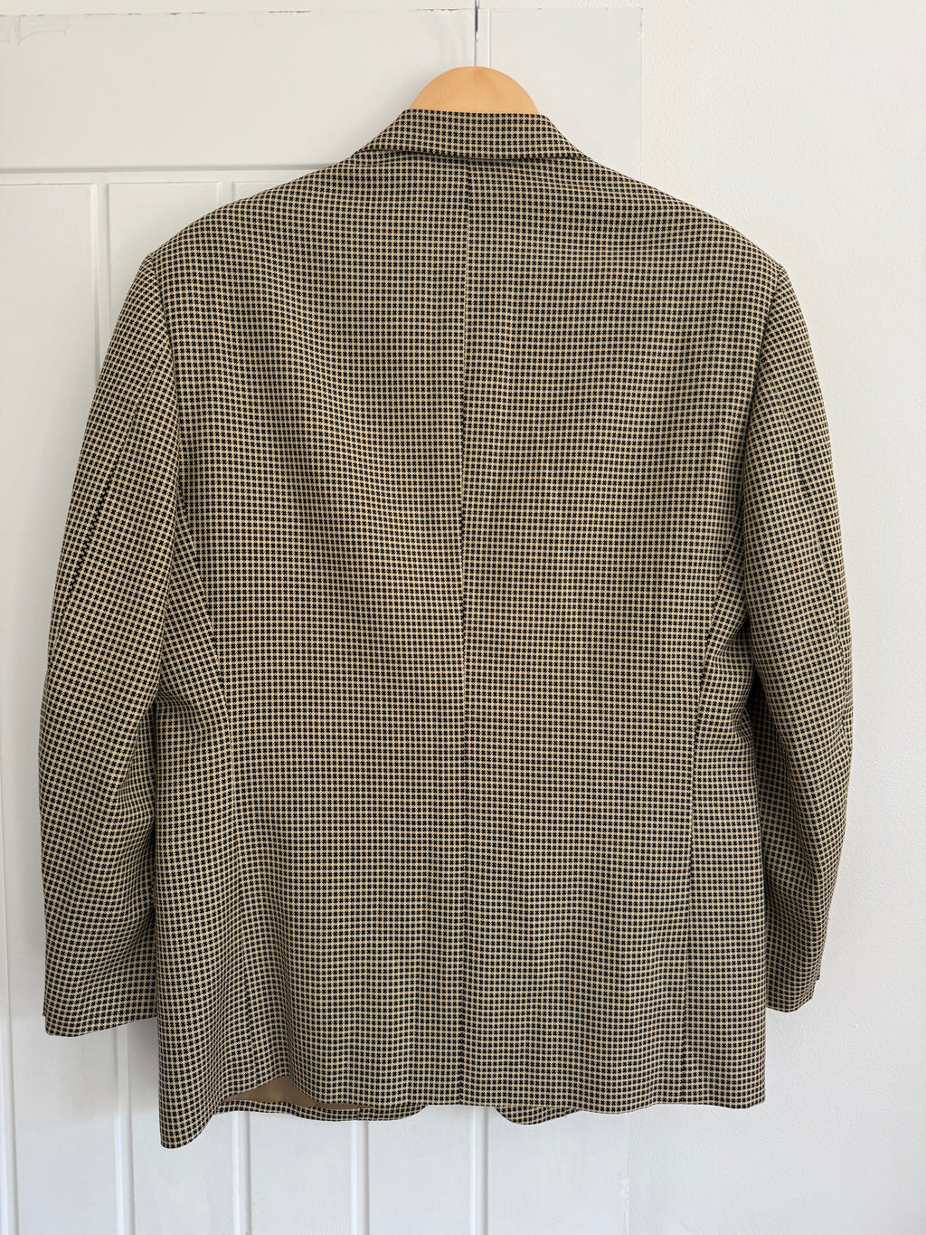Dior 1980s 2B Unlined Textured Wool Sports Blazer Jacket - Size S