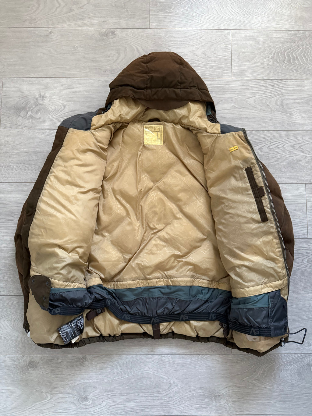 Burton Analog 2004 Down Filled Tactical Puffer Jacket - Size L