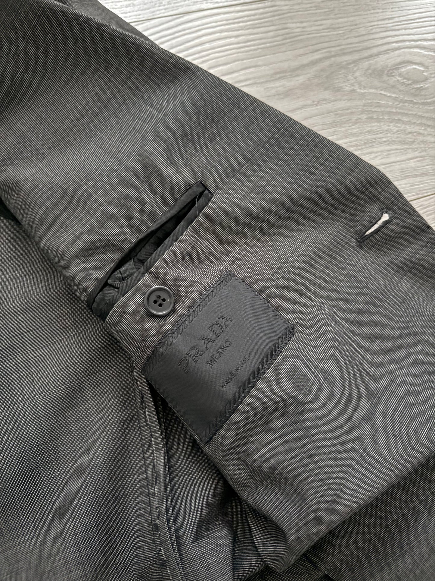 Prada 2003 Pure Virgin Wool Suit - Size S Jacket / 30" Waist