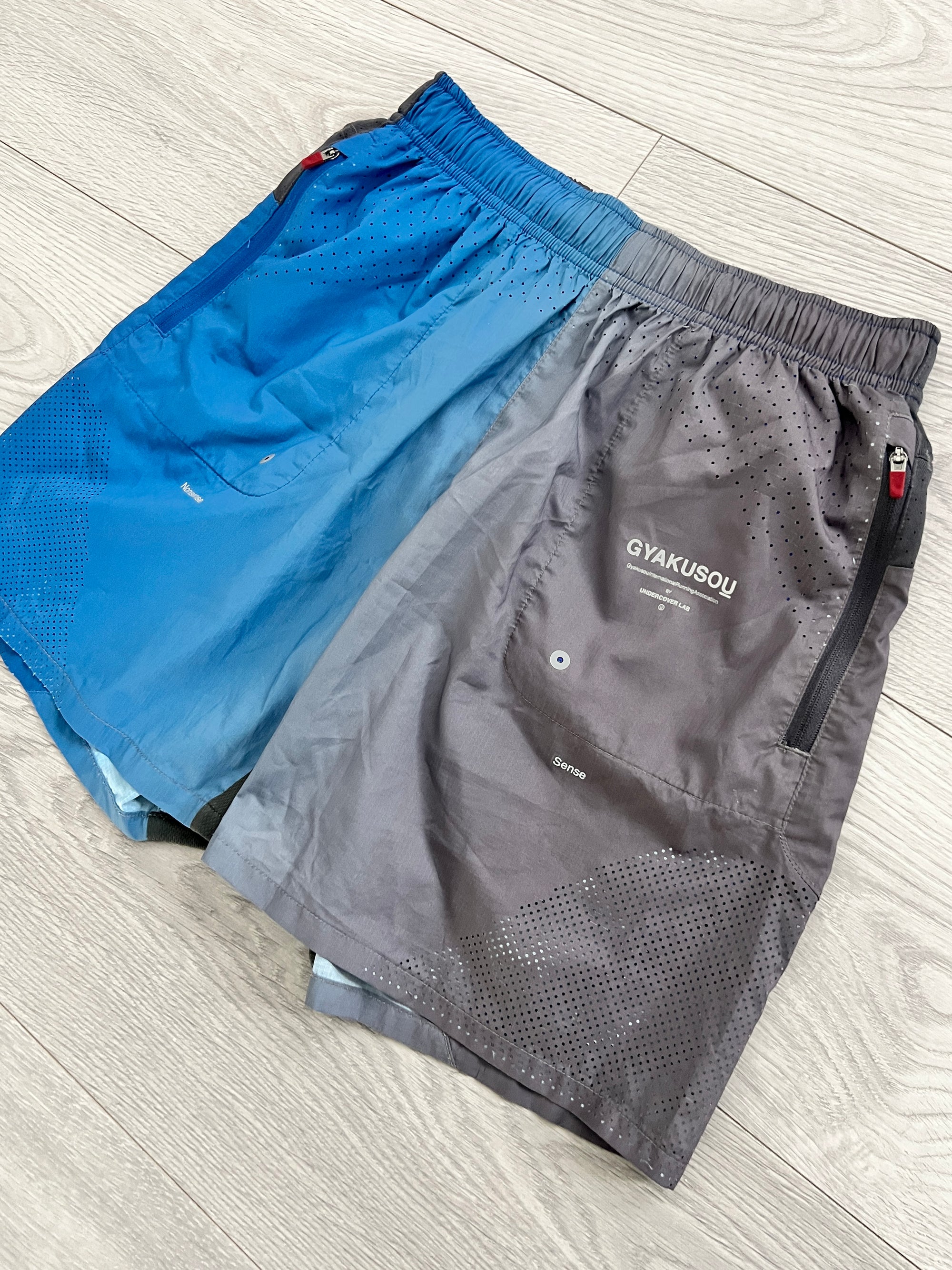 Nike Gyakusou SS2013 Gradient Technical Reflective Shorts - Size M