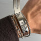 Jean Paul Gaultier Laser-Cut Cross Motif Stainless Steel Concealed Watch Bracelet