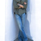 Helmut Lang 2002 Low Waist Boot Cut Denim Jeans - Size 32