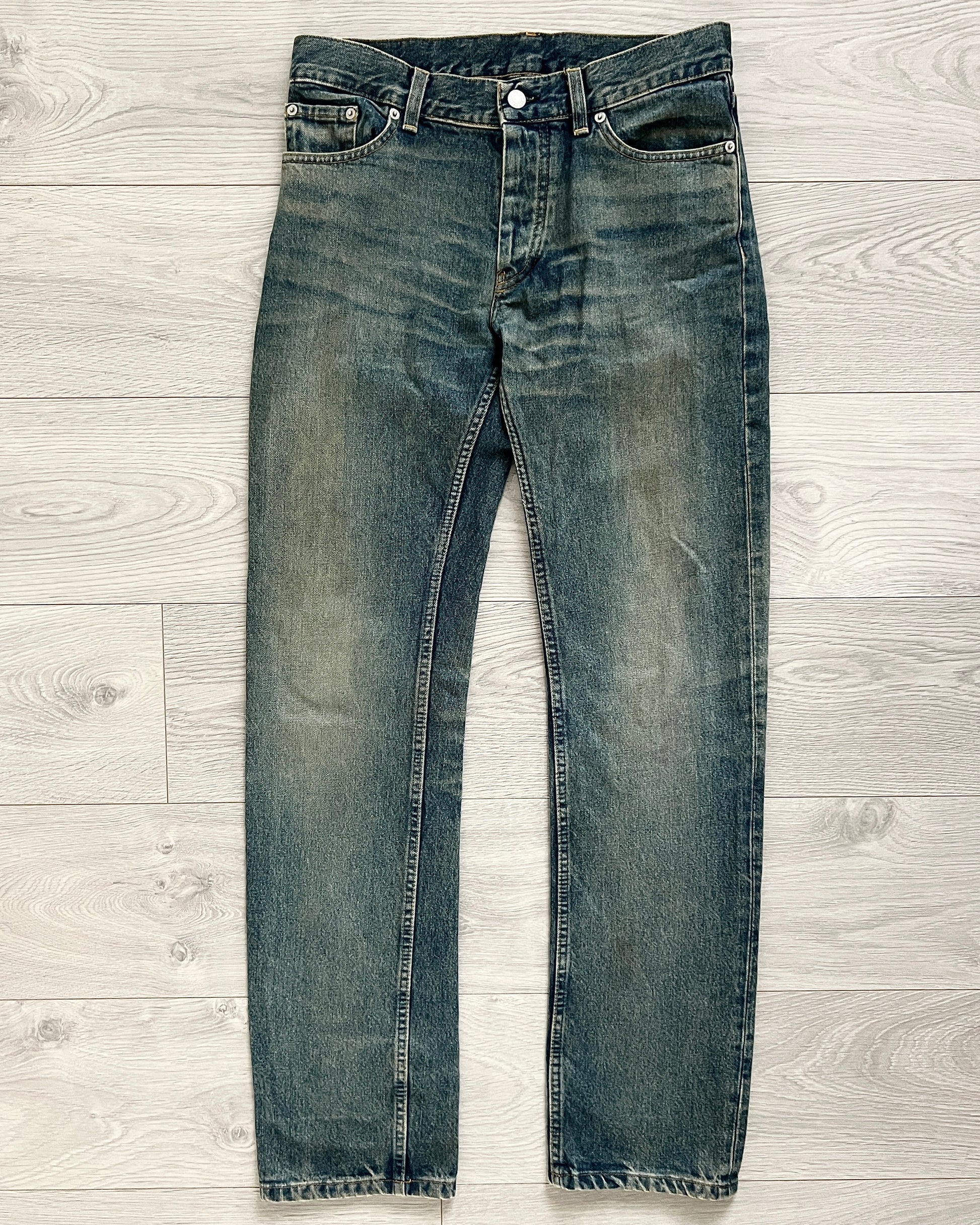 Helmut Lang 1990s 'Vintage Dark Denim' Classic Cut - Size 30