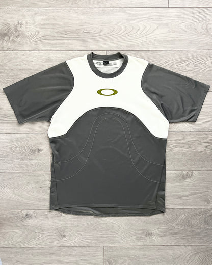 Oakley SS2008 Wave Panelled Technical T-Shirt - Size L